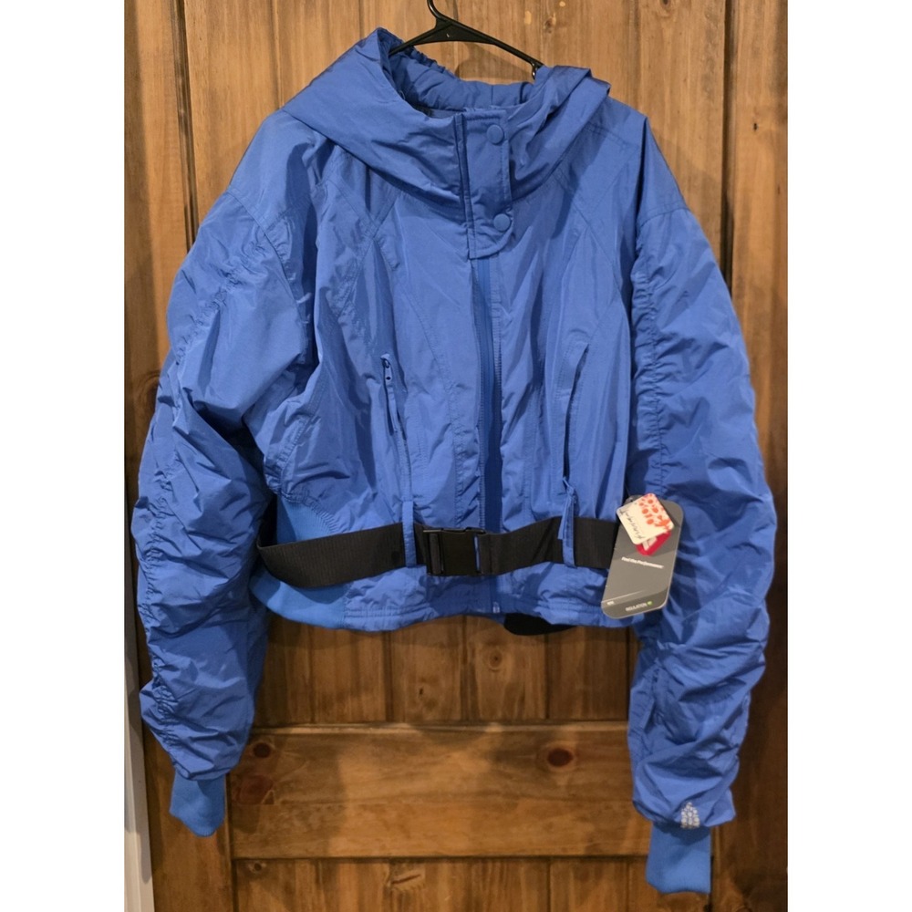 Free‎ People Movement Powder Vixen Jacket Blue Size Large NWT